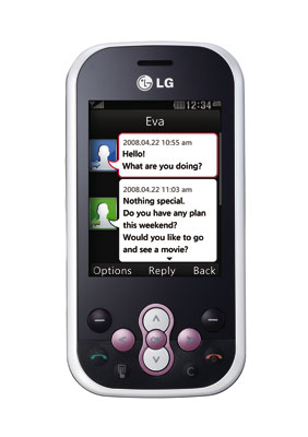 LG KS360 Pink